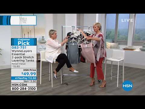 HSN | MarlaWynne Layers Fashions 02.08.2019 - 03 PM
