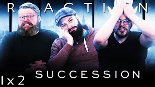 Succession 1x2 REACTION!! Sh*t Show at the F**k Factory