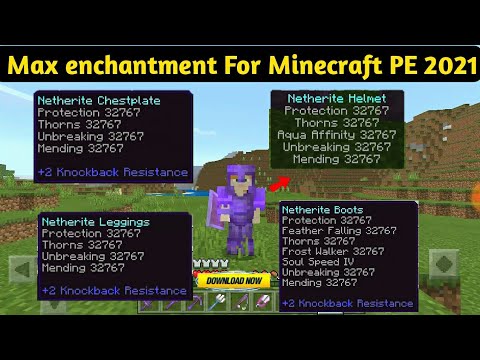 how to enchant sharpness 1000 in minecraft pe | Max enchantment in Minecraft Pe | Hindi | 2021