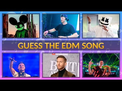 Guess The Song | EDM Edition | Music Quiz