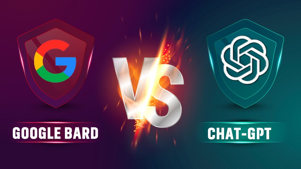 THE ULTIMATE BATTLE OF THE AI GODS Google Bard vs ChatGPT