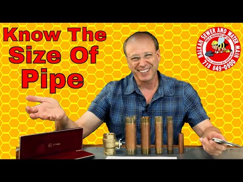 Measuring Size Of Pipe & Pipe Sizing Chart