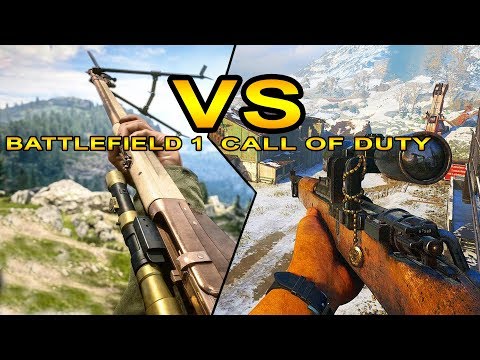 Call of Duty WWII VS Battlefield 1 Full Comparison
