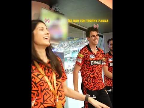Pat Cummins is gone&hellip; straight into love 😁❤️ #srh #kavyamaran #ipl #shorts
