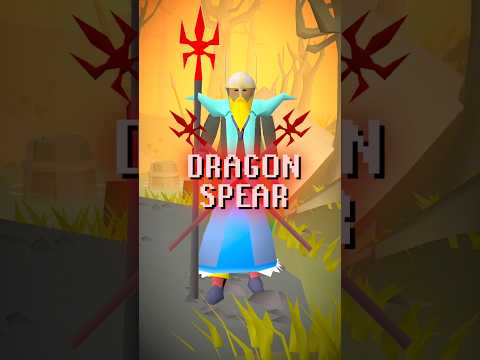 Is the DRAGON SPEAR the most powerful weapon in RuneScape? 🔥#oldschoolrunescape #osrs