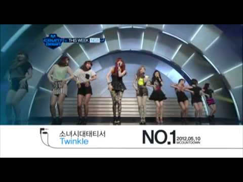 120514 This Week No.1 (Girl's Generation-TTS 'Twinkle')