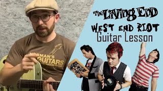 The Living End - West End Riot Guitar Lesson (Tabs available)