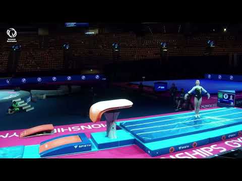 July MARANO (ITA) - 2022 junior European bronze medallist, vault