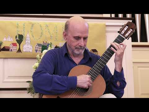 WILLIAM GHEZZI solo guitar concert - Christ Church Dartmouth College October 17, 2021
