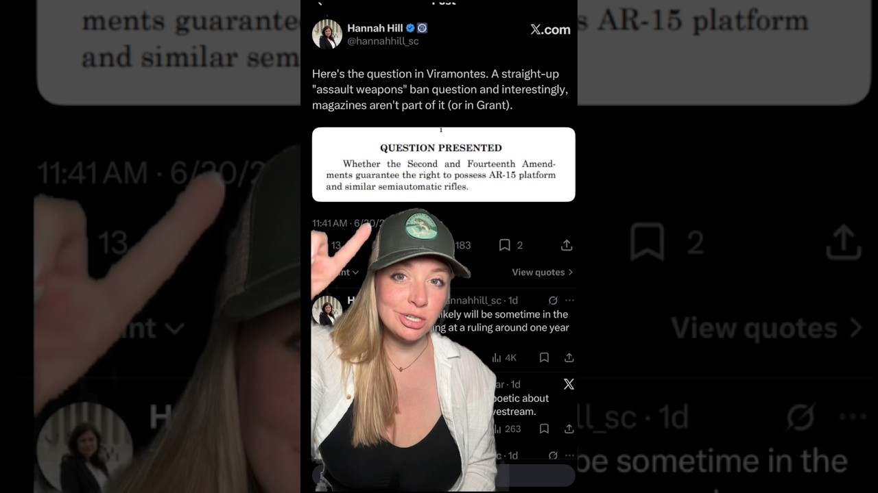SCOTUS To Answer The Question Of All Questions?!? #2ndamendment #shortsfeed #shortsvideo #shorts