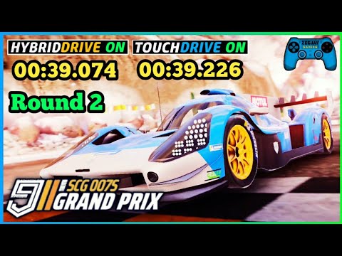Asphalt 9 SCG 007S Grand Prix Round 3 | HybridDrive | 2 ⭐ Star 00:39.074 | Snow Vault