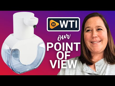 Automatic Soap Foaming Dispenser with 420ml capacity - WTI product video review