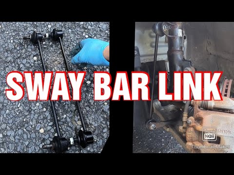 Honda CR-Z sway bar link replacement
