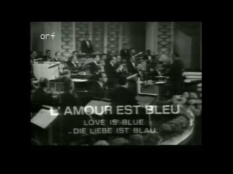 L'amour est bleu - Luxembourg 1967 - Eurovision songs with live orchestra