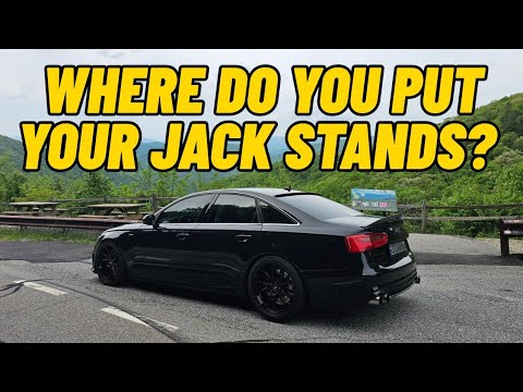 How I put my C7 on Jack Stands