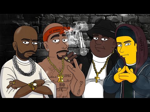 THE Rap Battle - 2Pac ft. Dmx, Eminem & Notorious B.I.G. (2024)