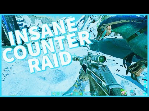 INSANE SOLO COUNTER RAID ?!?! | ARK MTS 4 Man | Ark Survival Evolved