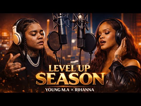 Young M.A Ft Rihanna  -  Level Up Season (Full Music Lyrics Video 2026)