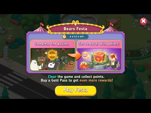 We Bare Bears Match3 Repairs!! (Level. 101-110) | No. #1285