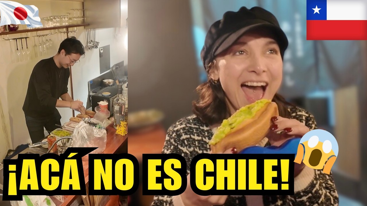 ¡El COMPLETO CHILENO conquista Japón! 🇨🇱🇯🇵 Latinos lo prueban en Osaka