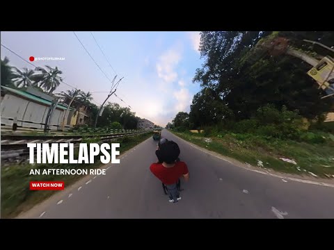 Dominar 400 afternoon ride timelapse 🏍 #insta360 #motovlog