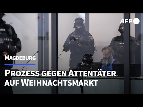 Weihnachtsmarkt-Anschlag: In Magdeburg beginnt Prozess gegen Taleb A. | AFP