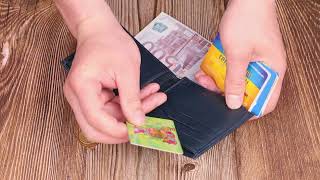 Привлекательный горизонтальный кошелек для мужчин из натуральной кожи флотарий Canpellini 21894 синий