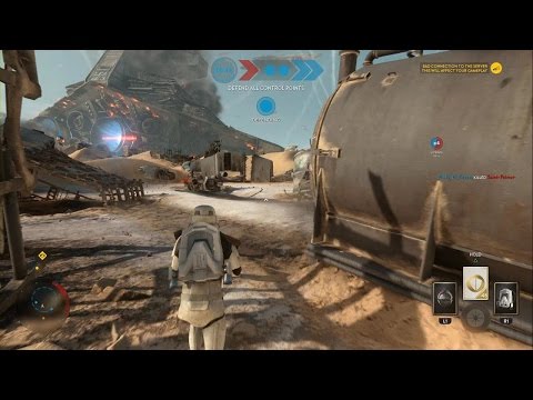 Star Wars Battlefront - Battle of Jakku Turning Point Gameplay PS4 (No Commentary)