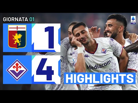 Video highlights della Giornata 1 - Fantamedie - Genoa vs Fiorentina