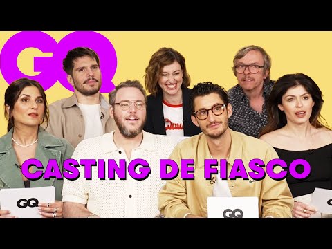 Pierre Niney, François Civil, Géraldine Nakache et le casting de "Fiasco" testent leur amitié | GQ