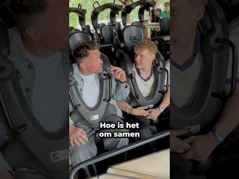 Bij ons in de achtbaan: Quinn en Aaron! 🥳 Heb jij hun nieuwe serie al gezien? #duinrell #pretpark