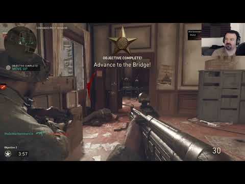 Call of Duty: WW II Private Beta gameplay pt25 - Hot-Doggin' Teammates FTL