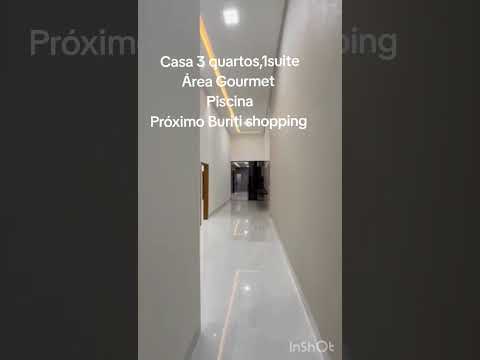 (62)9-8305-7960 - Bela casa 3 quartos,1 suíte,próximo buriti shopping. #goiania