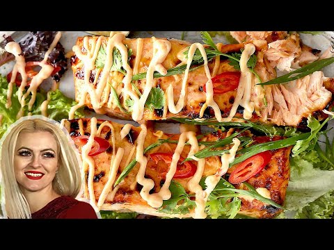 Air Fryer Bang Bang Salmon Recipe