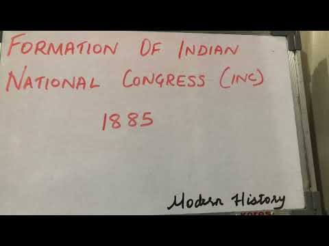 Formation of INC Mizo tawnga sawifiahna #modernindianhistory