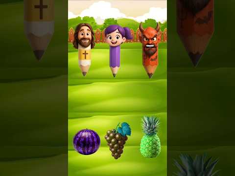 Jesus vs Devil: Who Guessed the Right Fruit Color?😡👑| EPIC Chaileng 🍇🍉