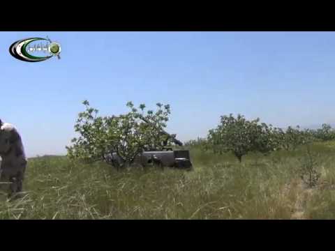 استهداف قوات النظام بصورايخ غراد في مطار حماة العسكري