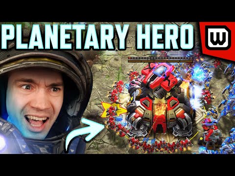 HeroMarine's EPIC Planetary Fortress! Starcraft 2 Finals