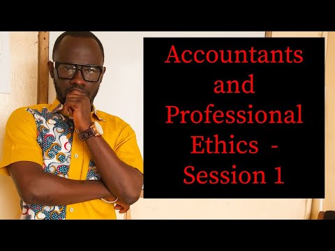 Professional Ethics for Accountants & Auditors ACCA| ICAG| CFA| CIMA| CPA| - Nhyira Premium