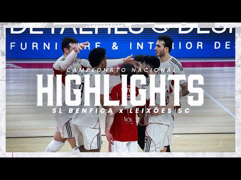 Highlights | #VóleiBenfica 3-0 Leixões SC | Campeonato Nacional