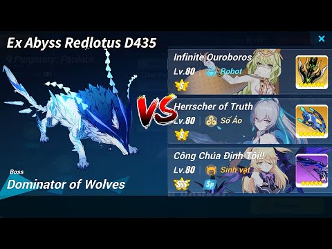 Andrius VS Mobius (Ex Abyss Redlotus) Honkai impact 3rd v6.4 Sea