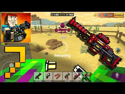 Pixel Gun 3D - Gameplay Walkthrough Part 7 - Photon Sniper Rifle