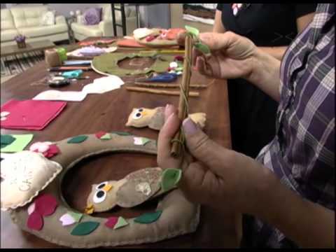 Mulher.com 27/07/2012 Carmen Silva - Guirlanda de coruja 02