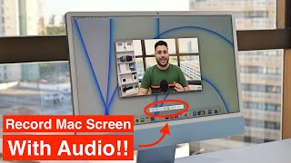(2022) How To Record ANY Mac Screen With Internal AUDIO - FREE!!