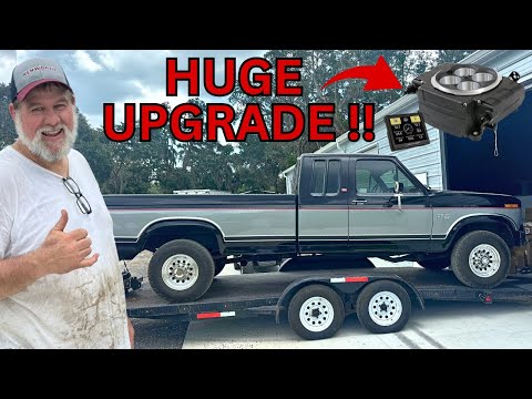 Putting Holley Sniper 2 Kit On My 1986 F250... Check It Out!!!!
