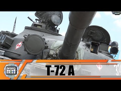 T-72A T-72M1 T-72 technical review Soviet-made main battle tank
