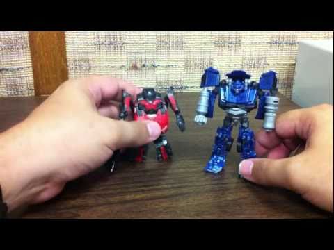 Target exclusive Cyberverse LEADFOOT and IRONHIDE (with Topspin)