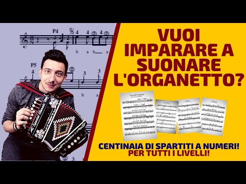 Lezione di organetto - TUTORIAL METODO A NUMERI del maestro MARIO CARBONE