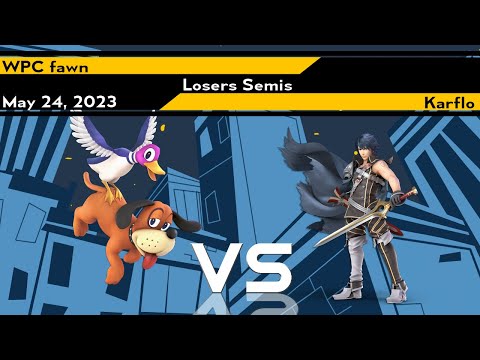 Xeno294 Losers Semis - fawn (Duck Hunt) vs Karflo (Chrom) - Super Smash Bros Ultimate