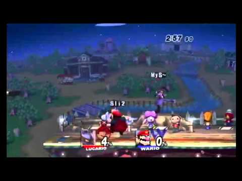 ULAN 07/11 - Mystic (Lucario/MK) vs. slinet2 (Wario) - SSBB Losers Finals [PART 1]